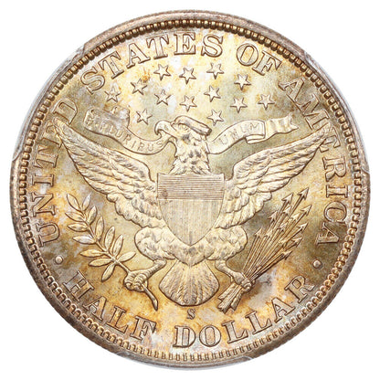 1898-S 50C PCGS MS66+ ex: D.L. Hansen