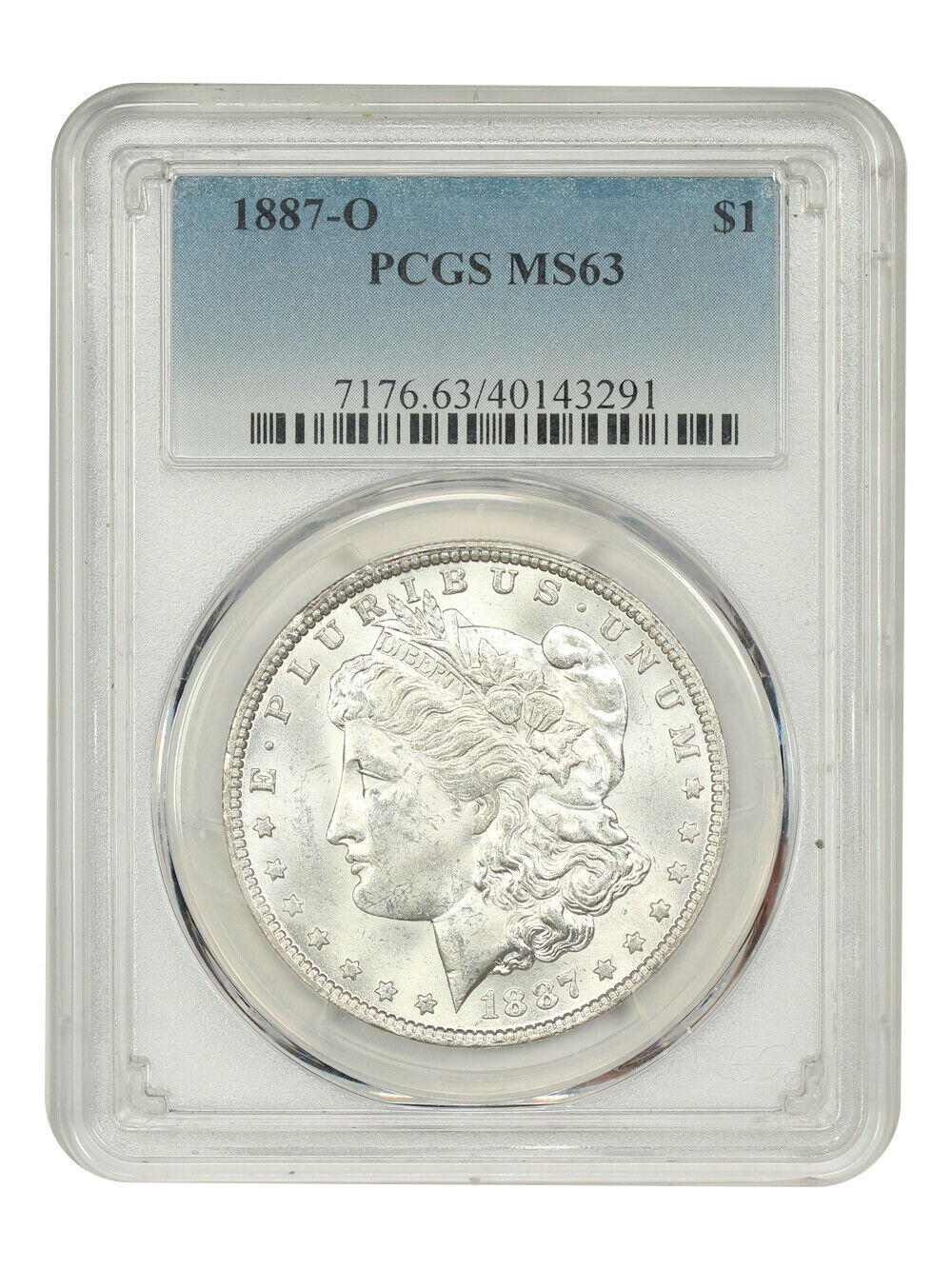 1887-O $1 PCGS MS63 - Morgan Dollar