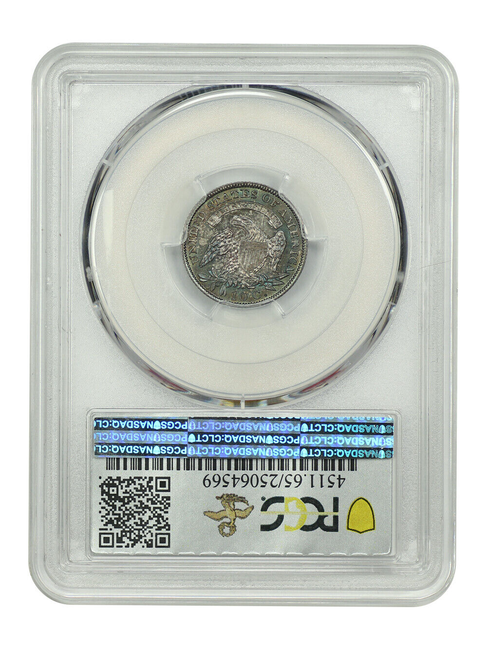 1829 10C PCGS MS65 (Small 10C) ex: D.L. Hansen