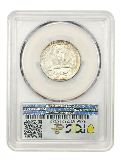 1959 25c PCGS MS67 ex: D.L. Hansen