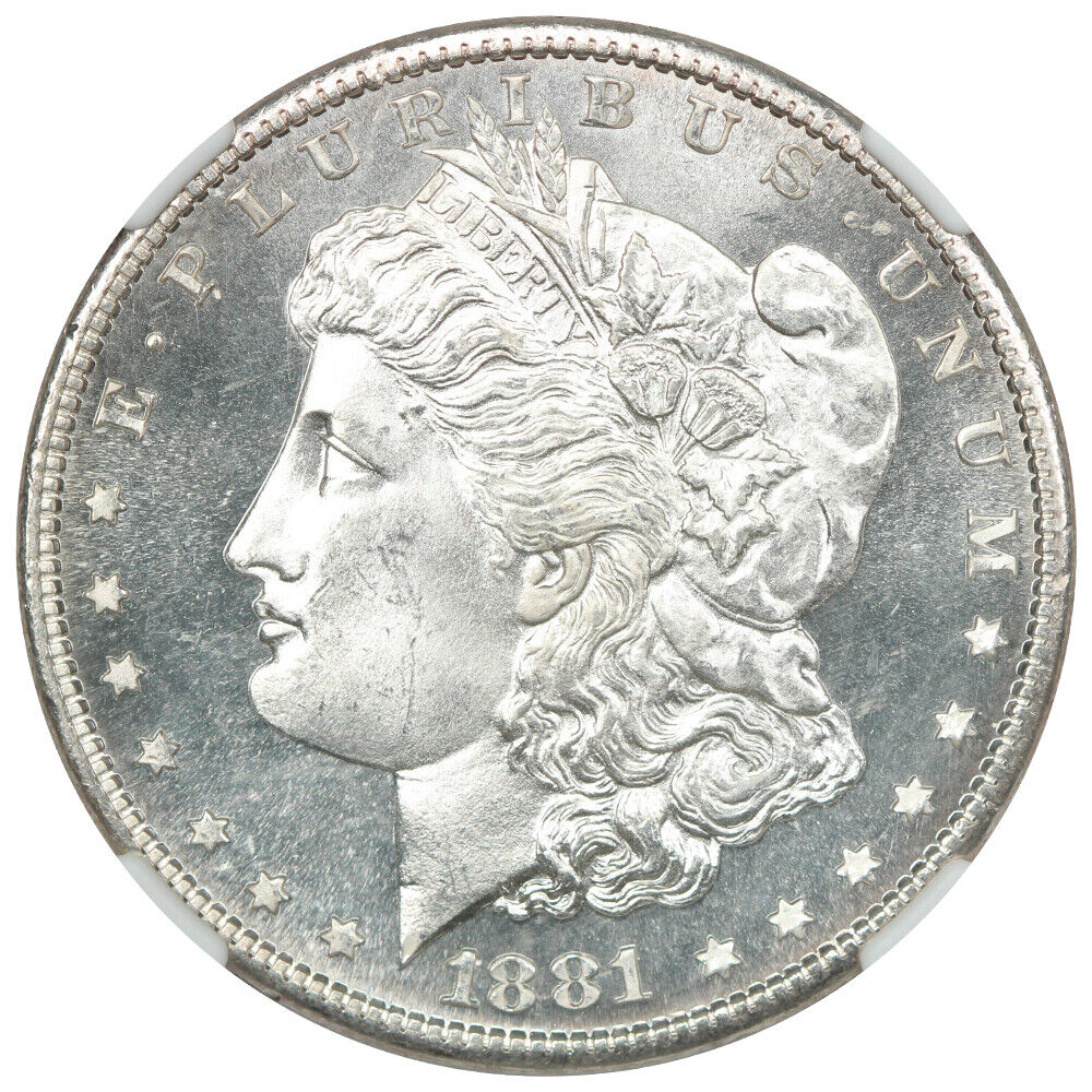 1881-S $1 NGC MS67PL - Morgan Dollar