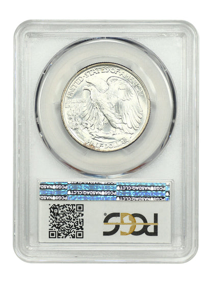 1943 50C PCGS MS65