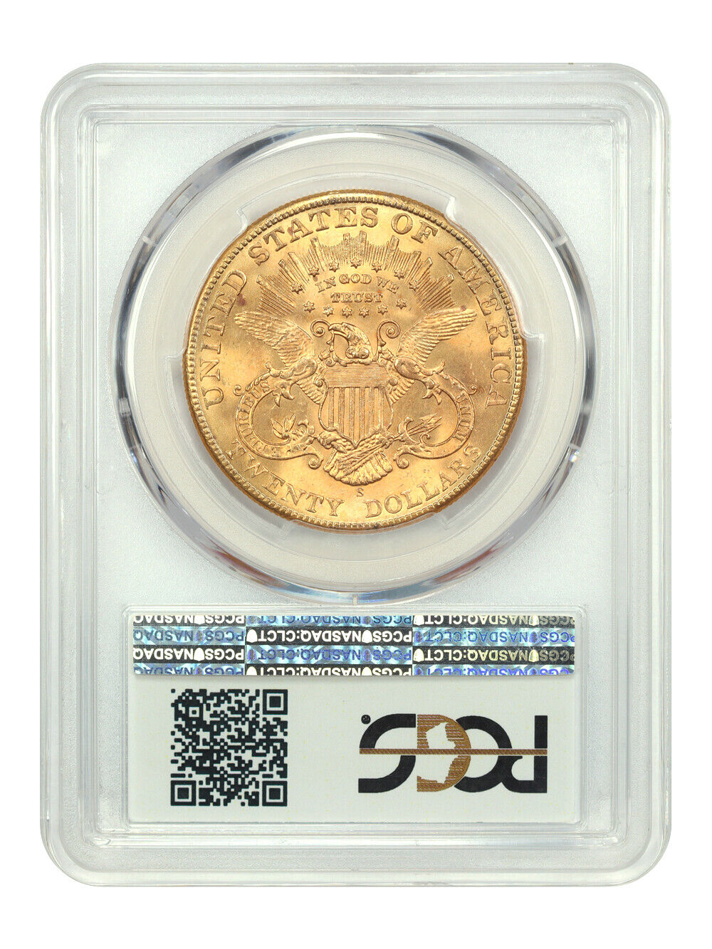 1903-S $20 PCGS MS65  ex: D.L. Hansen/AWA