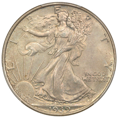 1939 50C PCGS MS65 - Walking Liberty Half Dollar