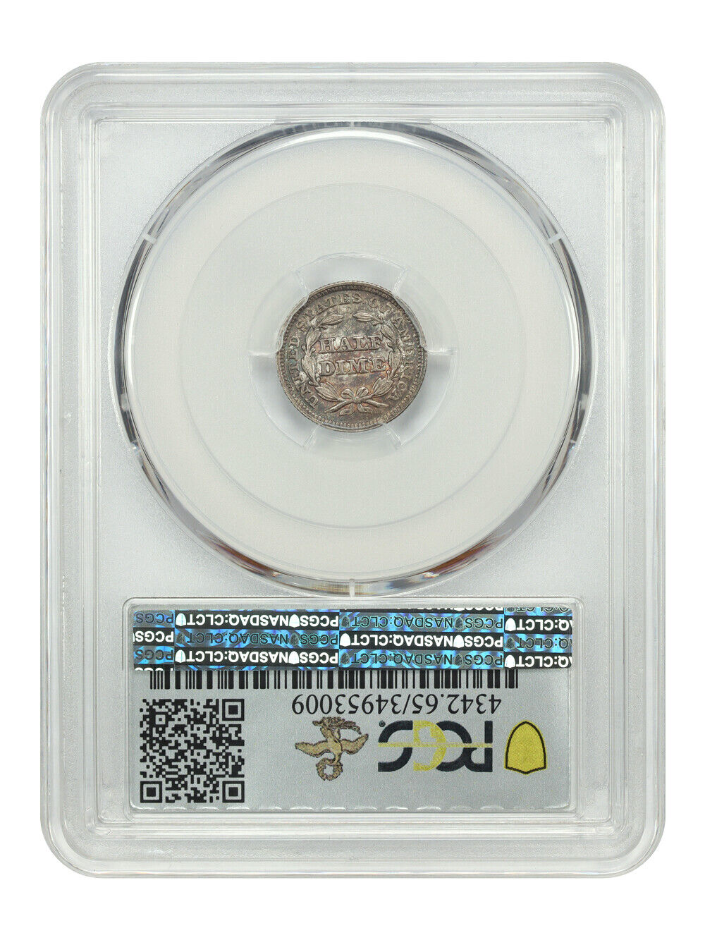 1849/6 H10C PCGS MS65 (9 Over Widely Placed 6) ex: D.L. Hansen