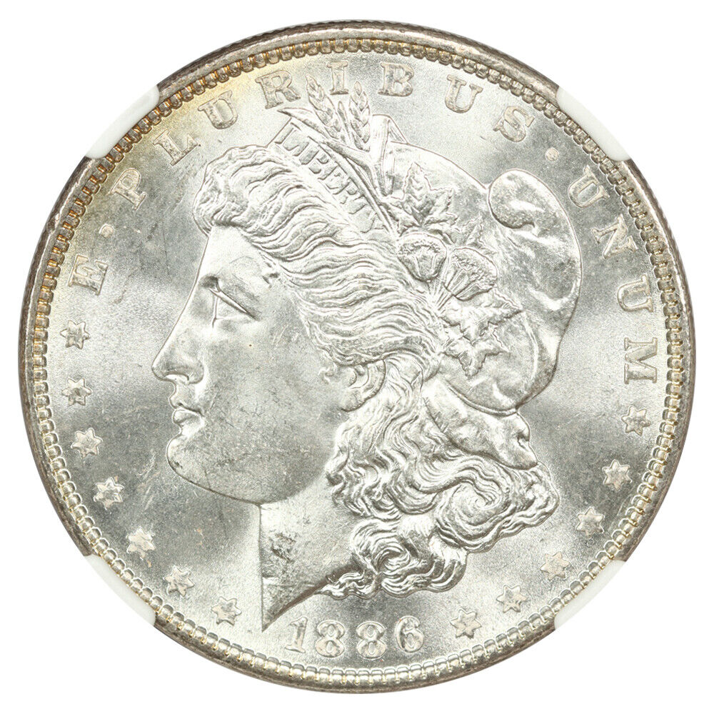 1886 $1 NGC MS66 - Morgan Dollar