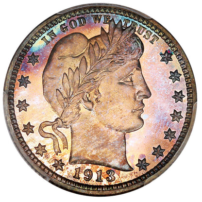 1913 25c PCGS/CAC Proof 68 ex: D.L. Hansen