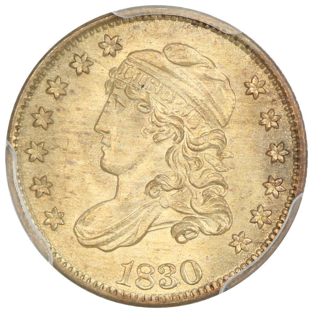 1830 H10C PCGS/CAC MS66 ex: D.L. Hansen