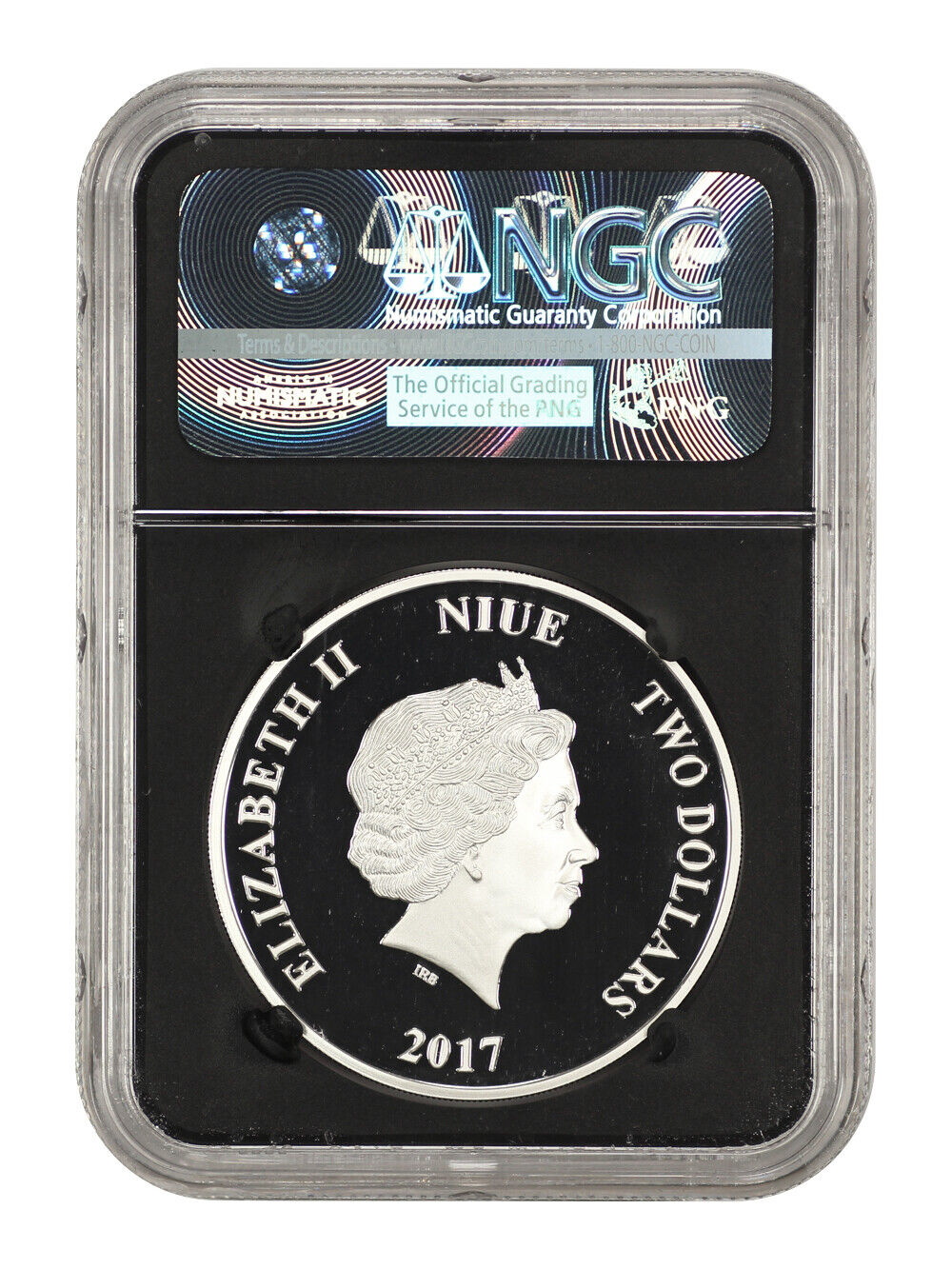 Niue: 2017 Star Wars Obi-Wan $2 NGC Gem Proof (One of First 1000 Struck)