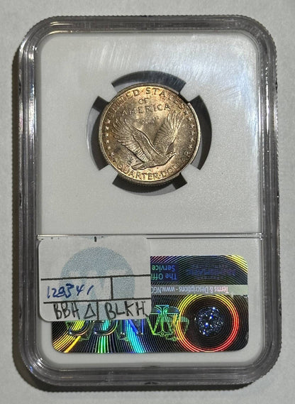 1917 P Standing Liberty Quarter NGC MS-65 FH