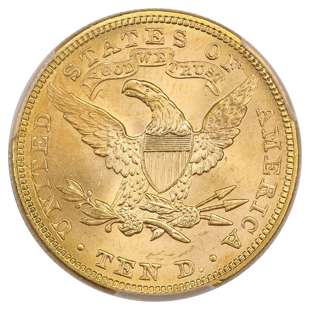 1897 $10 PCGS MS66 ex: D.L. Hansen