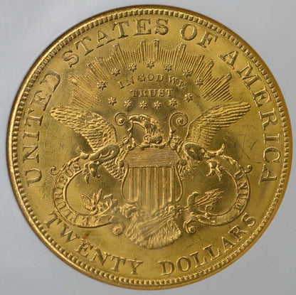 1904 Liberty Double Eagle Type 3 $20 NGC MS63