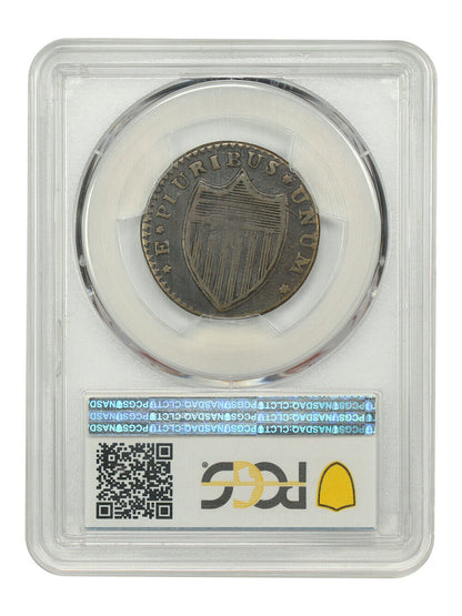 1787 New Jersey PCGS VF20 (Small Planchet, Plain Shield) - Colonials