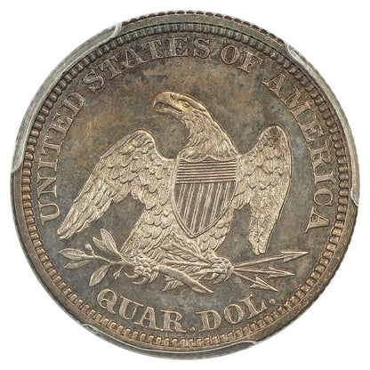 1861 25C PCGS PR66 ex: D.L. Hansen