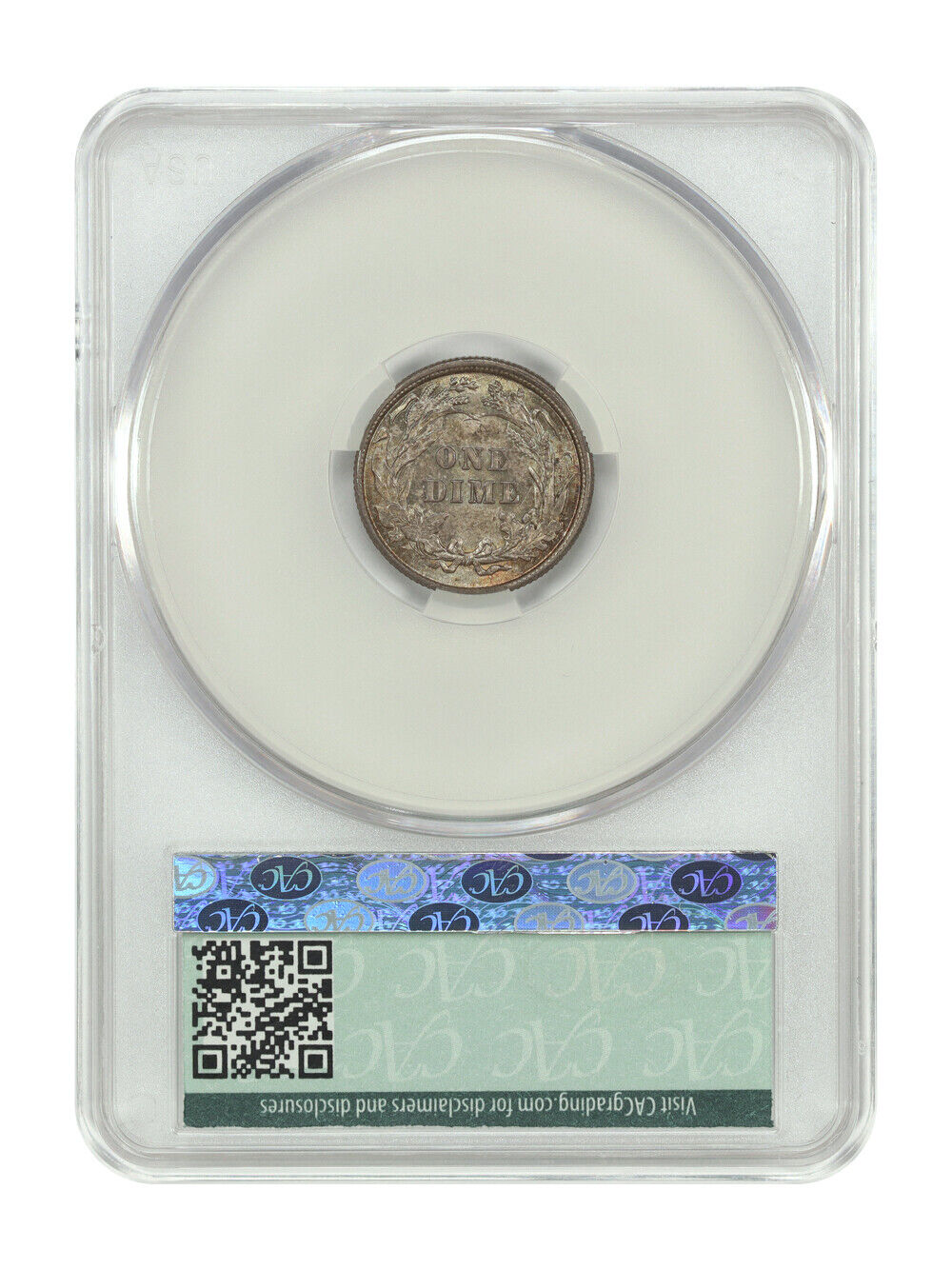 1892 10C CACG MS64 - Barber Dime - First Year Barber Dime