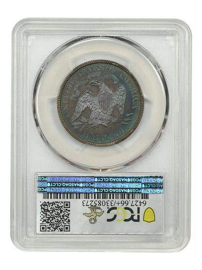 1869 50C PCGS/CAC PR66+ ex: D.L. Hansen/Chrismor