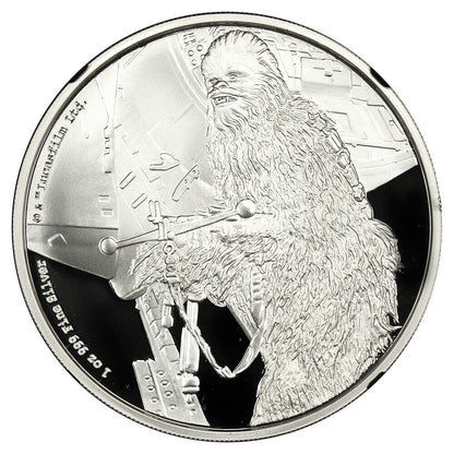 Niue: 2017 Star Wars Chewbacca $2 NGC Proof 69 UCAM (One of First 1500 Struck)