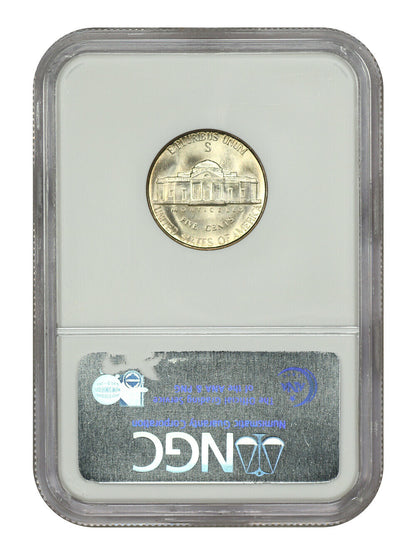 1942-S 5C NGC MS67 - Jefferson Nickel