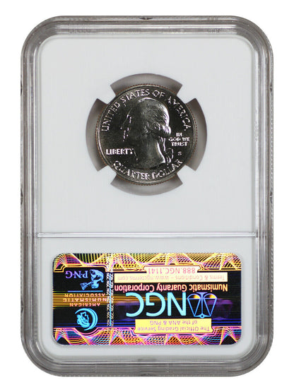 2014-S 25C Great Sand Dunes NP NGC MS68 (First Releases) - Type 1 - Clad