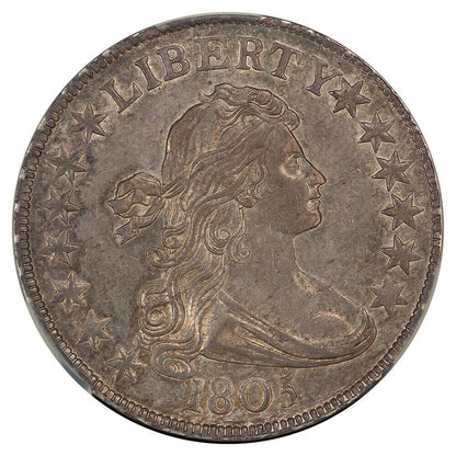 1805/4 50C CACG MS62 ex: D.L. Hansen - Draped Bust Half Dollar