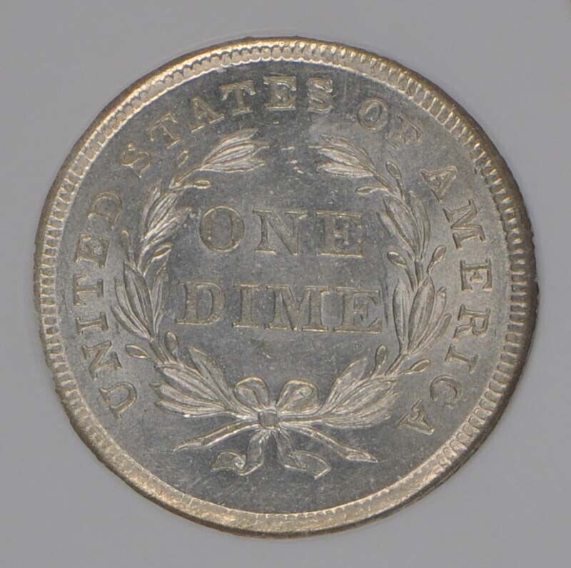 1840 Seated Liberty Dime No Drapery 10C NGC MS65 Richmond