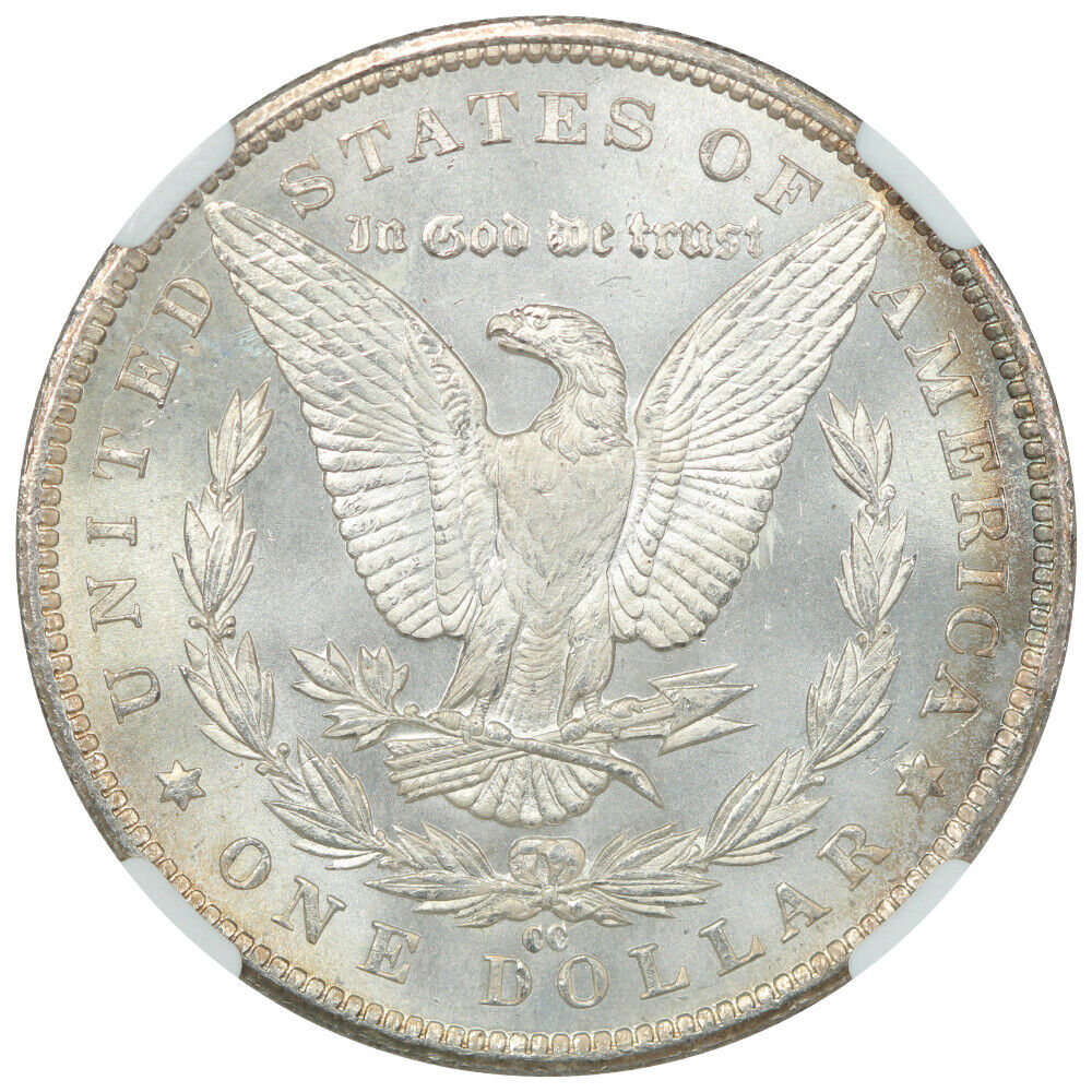 1885-CC $1 NGC MS67 - Morgan Dollar