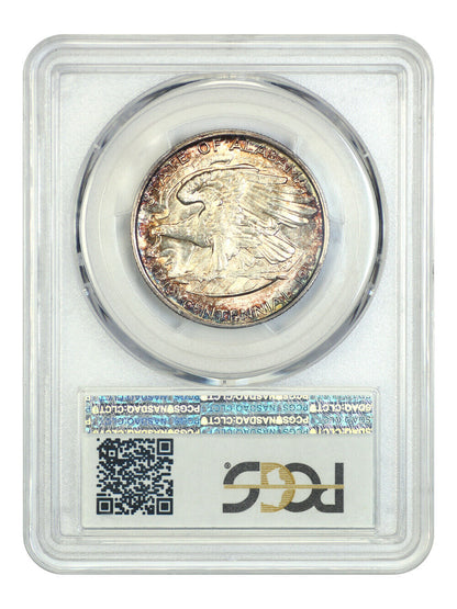 1921 50C Alabama PCGS MS64 (2x2) - Classic Silver Commemorative