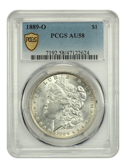 1889-O $1 PCGS AU58 - Morgan Dollar