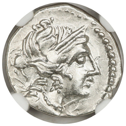 Ancient Roman: (2nd-1st Centuries BC) AR Drachm NGC Choice VF (Gaul, Massalia)