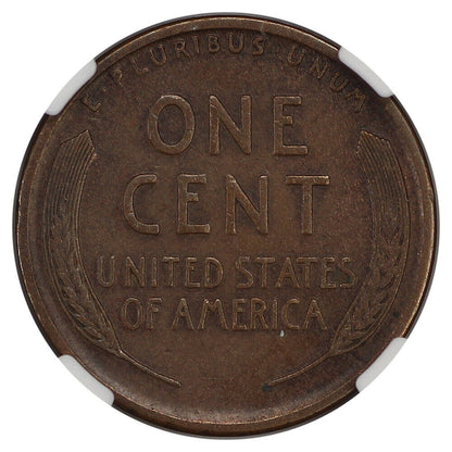 1914-D 1C NGC VF25 - Lincoln Cent (Wheat Reverse) - Key Date