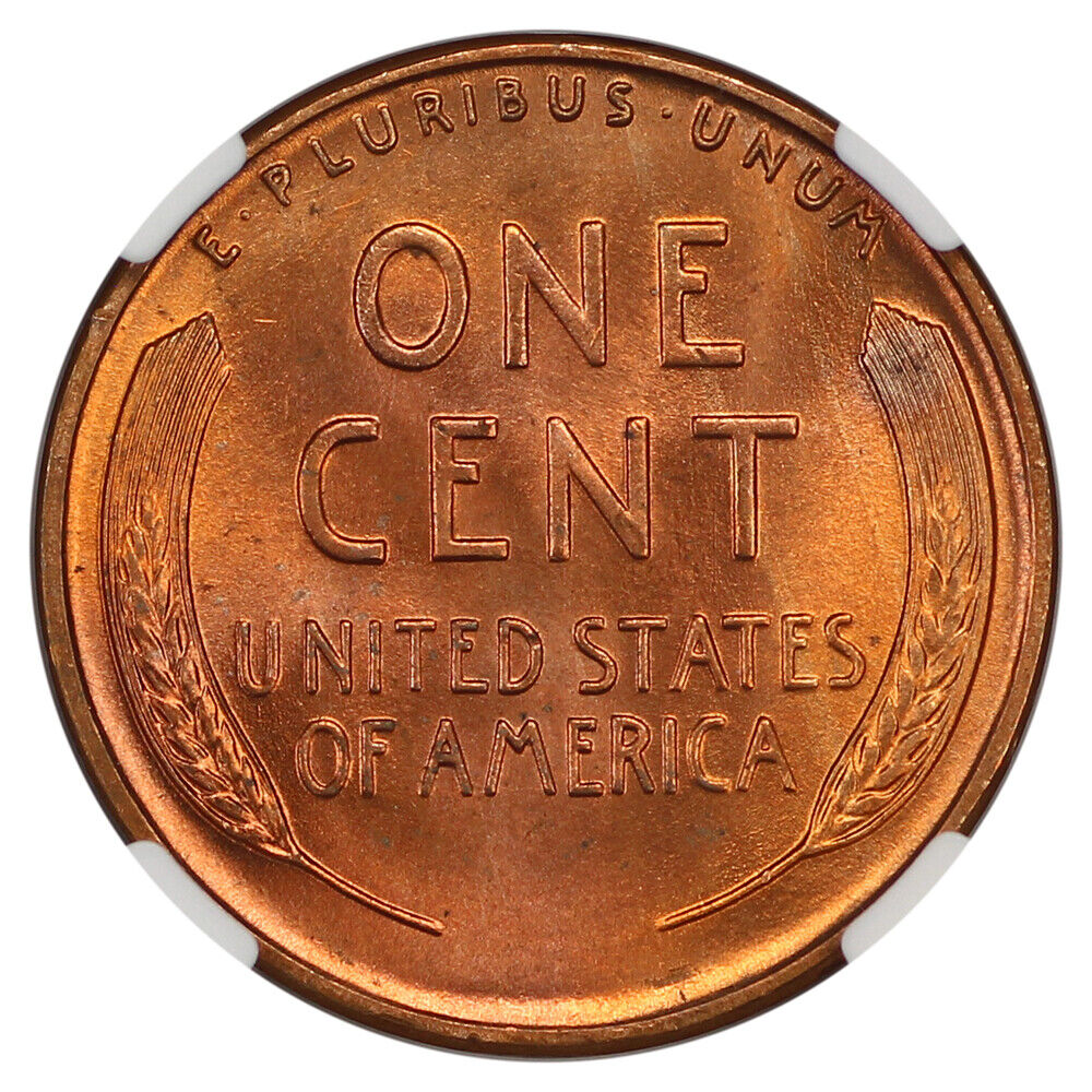 1942-D 1C NGC MS67+RD - Lincoln Cent (Wheat Reverse)