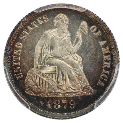 1879 10C PCGS PR67CAM ex: D.L. Hansen