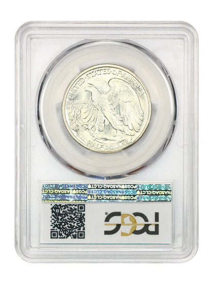 1945-D 50C PCGS MS65