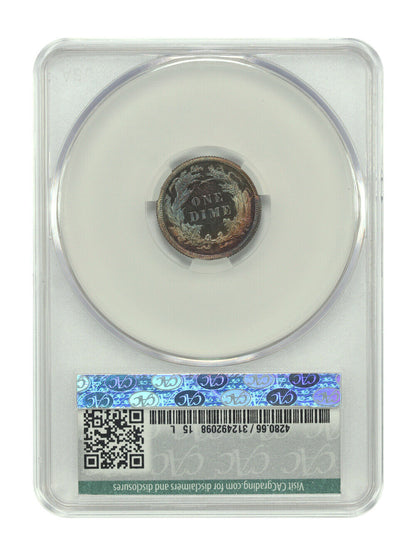 1879 10C CACG PR66 ex: D.L. Hansen - Liberty Seated Dime