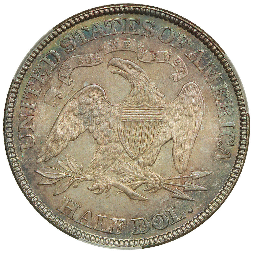 1884 50C CACG MS67 ex: D.L. Hansen - Liberty Seated Half Dollar