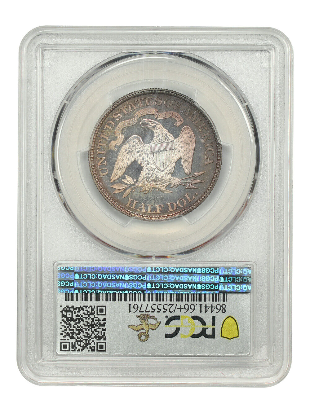 1880 50C PCGS/CAC PR66+CAM ex: D.L. Hansen