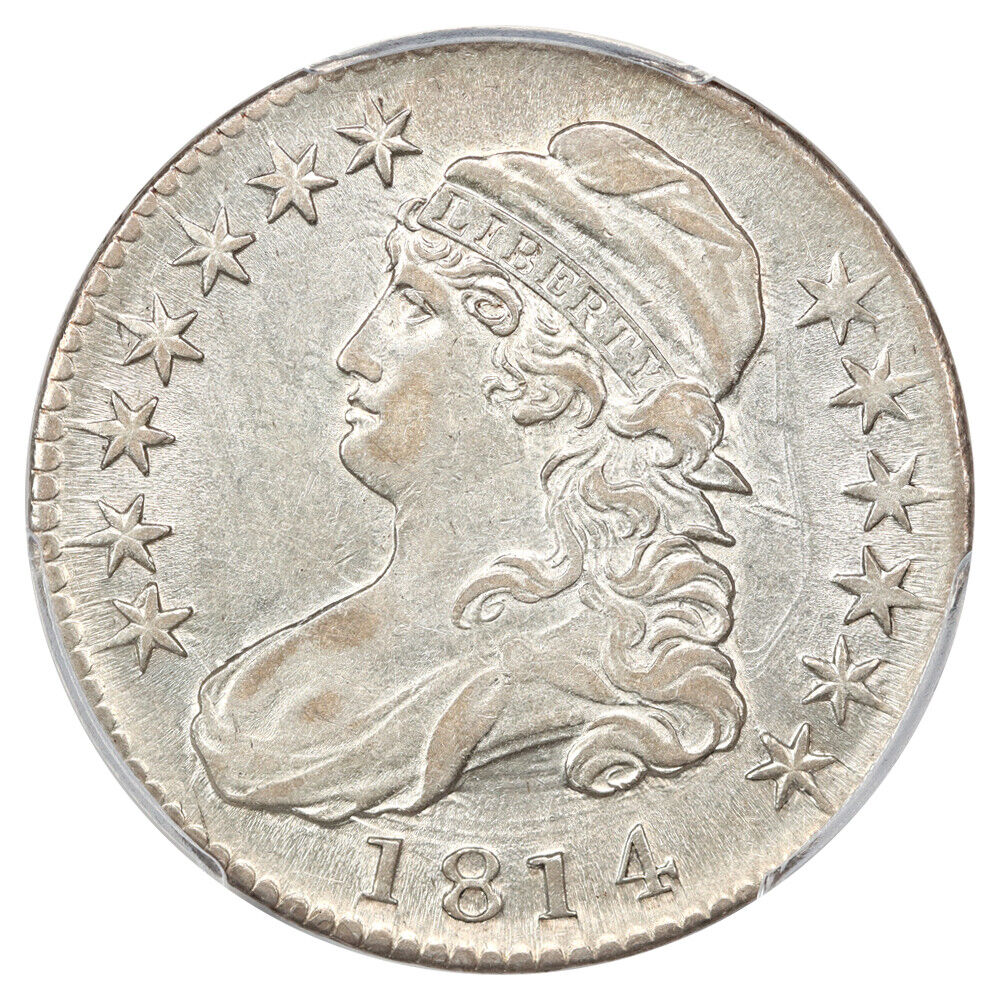 1814 50C PCGS XF45 (Overton-107) - Capped Bust Half Dollar