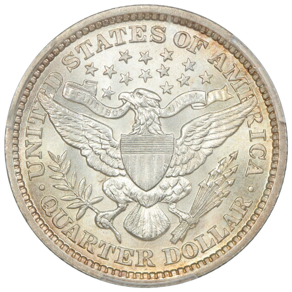 1895 25C PCGS MS64 - Barber Quarter