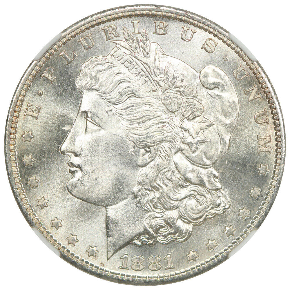 1881-S $1 NGC MS67+ - Morgan Dollar