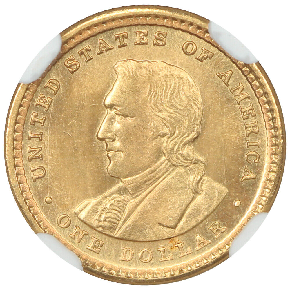 1904 G$1 Lewis and Clark NGC MS66 - Classic Gold Commemorative