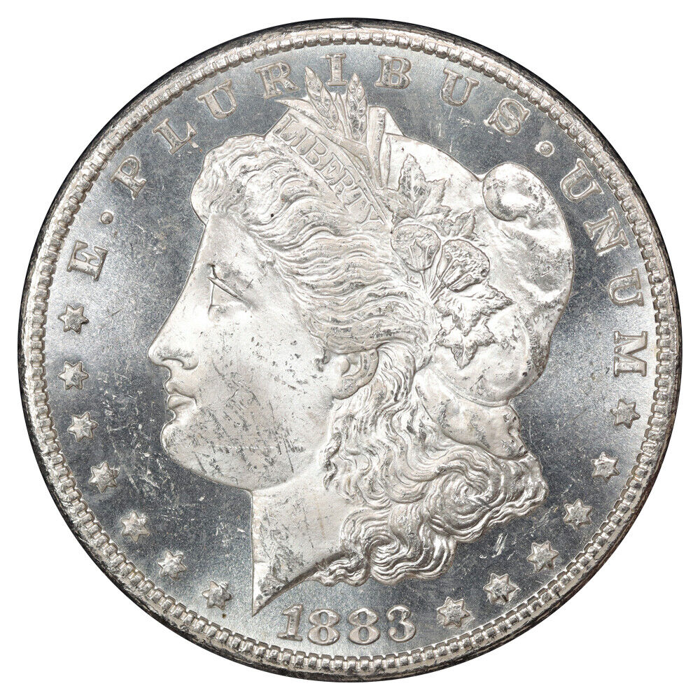 1883-CC $1 NGC/GSA MS63+ (Box & COA) - Morgan Dollar