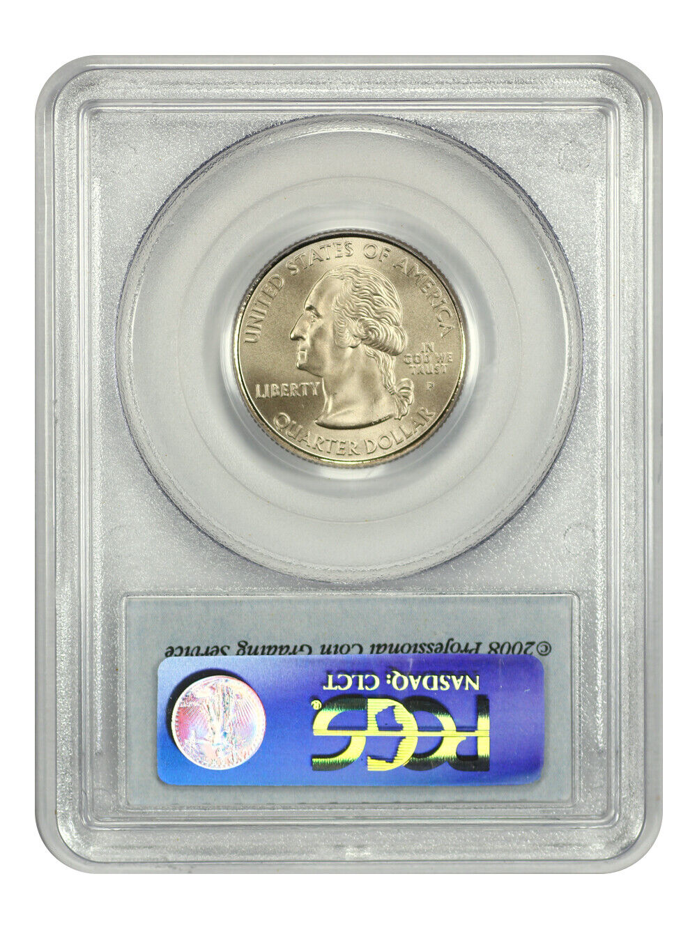 2007-P 25C Utah PCGS SP69 (Satin Finish) - Washington 50 States Quarters