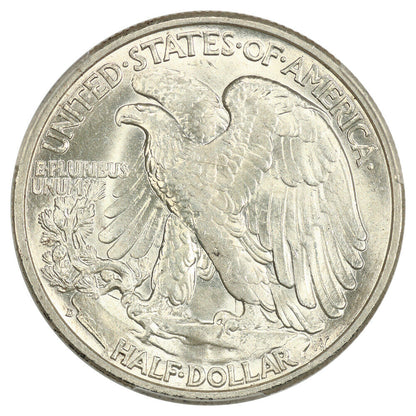 1939-D 50C PCGS MS65