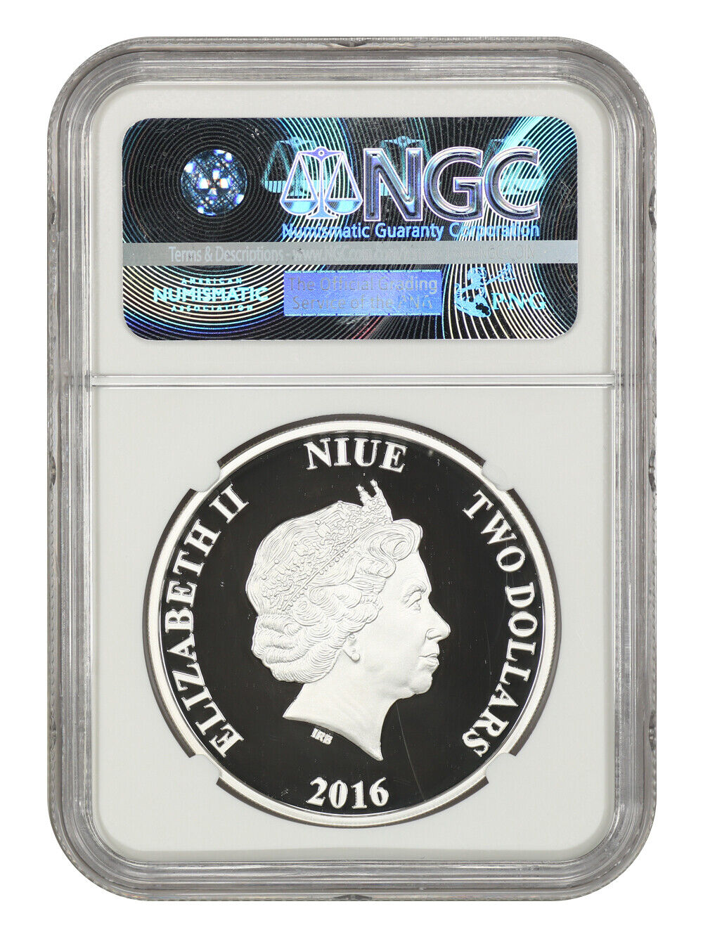 Niue: 2016 Star Wars Darth Vader $2 NGC Proof 70 UCAM