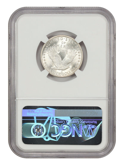 1917 25C NGC MS66FH (Type 1) - Standing Liberty Quarter