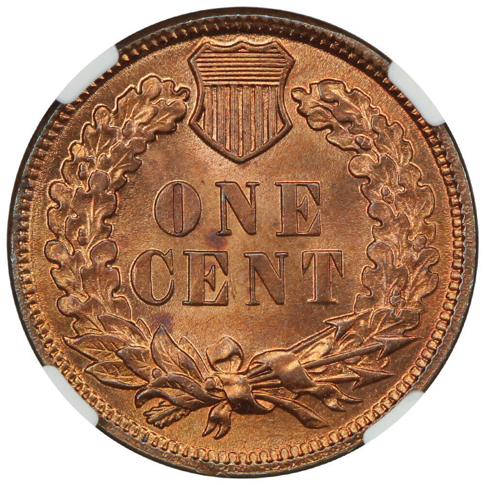 1881 1C NGC MS66RD - Indian Cent