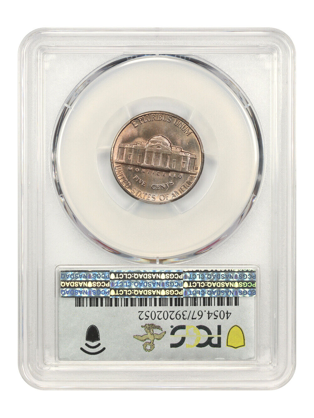 1954-S 5c PCGS MS67 ex: D.L. Hansen