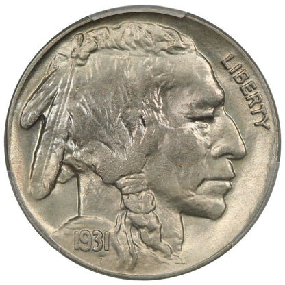 1931-S 5C PCGS MS66 - Buffalo Nickel