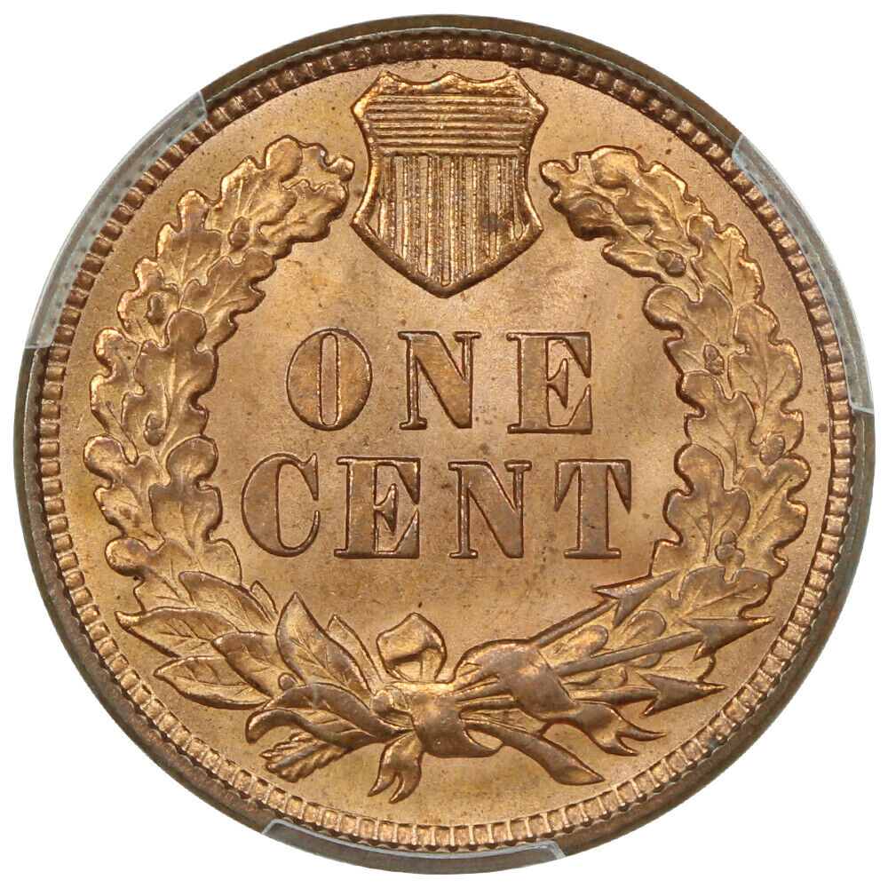 1896 1C PCGS MS65RD - Indian Cent - Desirable in Red