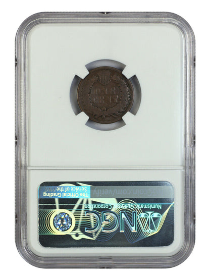 1872 1C NGC VG08 - Indian Cent - Semi-Key Date